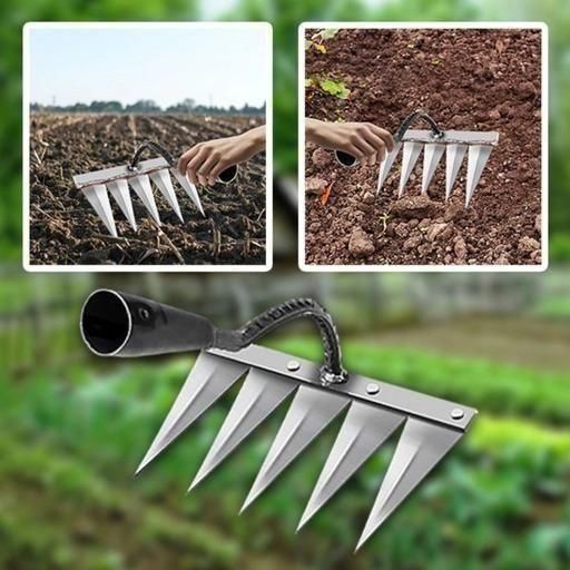 5 Teeth Carbon Steel Garden Weeding 1