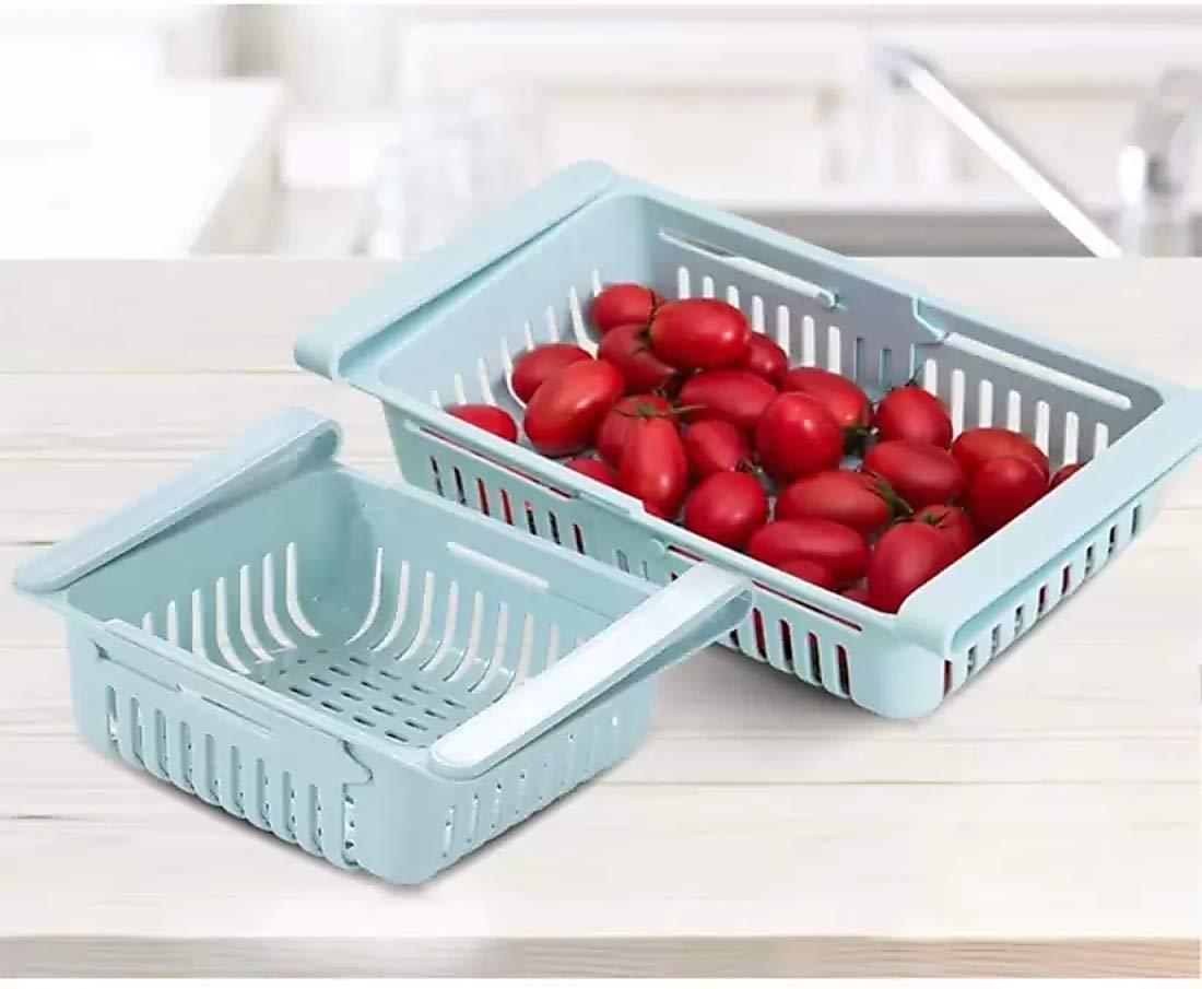 Freeze Storage Unbreakable Adjustable basket with Extra Storage