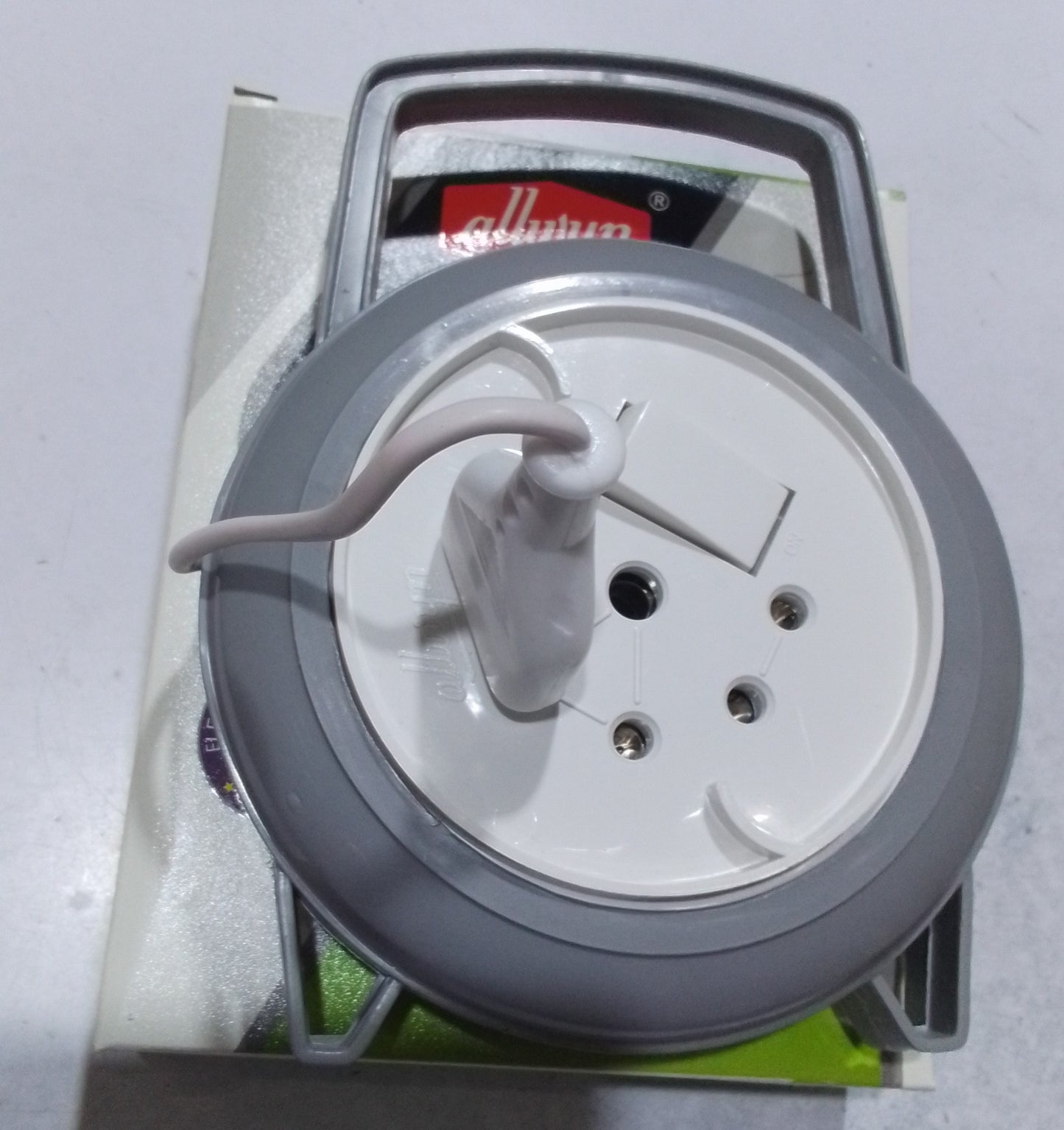 Allwyn Heavy Duty Flex Box 6A, 240V with Extension Cord, Universal Socket & Indicator – Durable Power Extension Board with 5miter wire