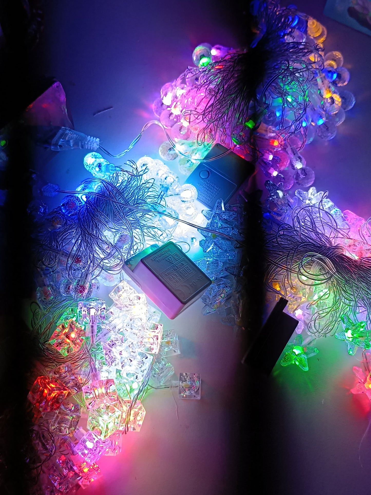 Crystal Ball LED Decorative String Light – Warm White Fairy Lights for Home, Festival & Party Decoration