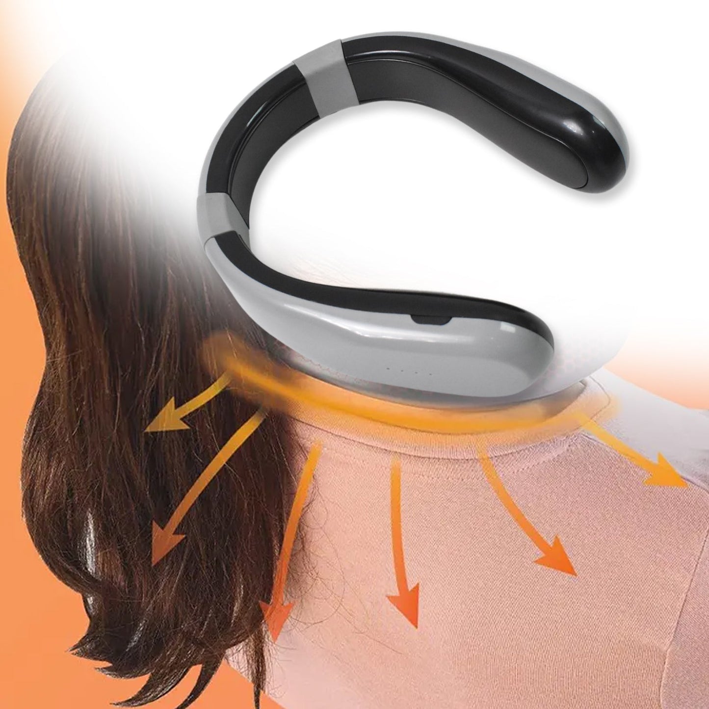 Wearable Neck Heater | Rechargeable Hands-Free Personal Neck Warmer | Adjustable 4 Heat Settings, Lightweight & Comfortable Heater