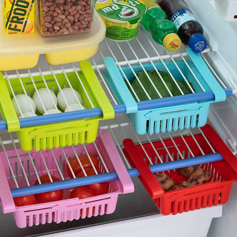 Freeze Storage Unbreakable Adjustable basket with Extra Storage