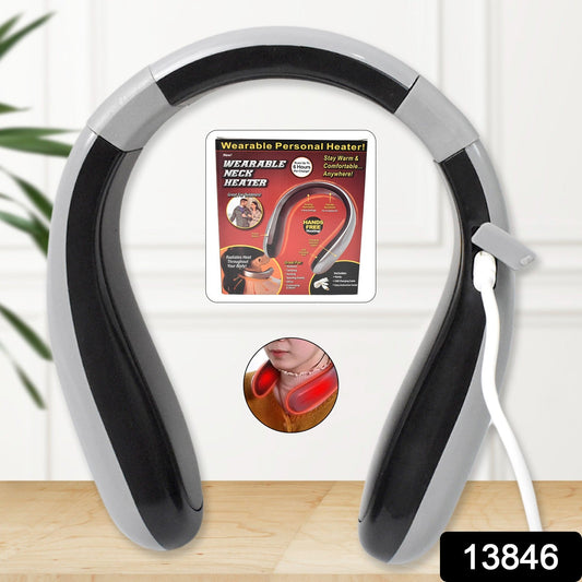 Wearable Neck Heater | Rechargeable Hands-Free Personal Neck Warmer | Adjustable 4 Heat Settings, Lightweight & Comfortable Heater