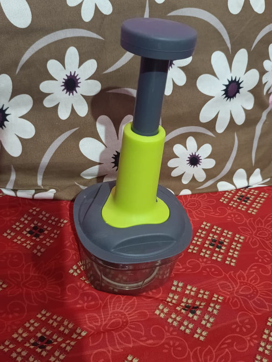 2in1 Press Vegetable Choppers for Kitchen (650 ML)