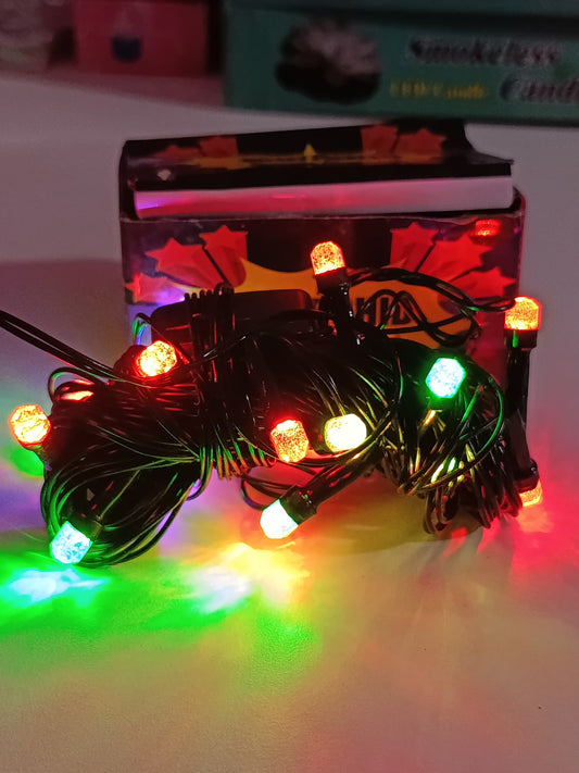 Small multicolour lighting for diwali decoration